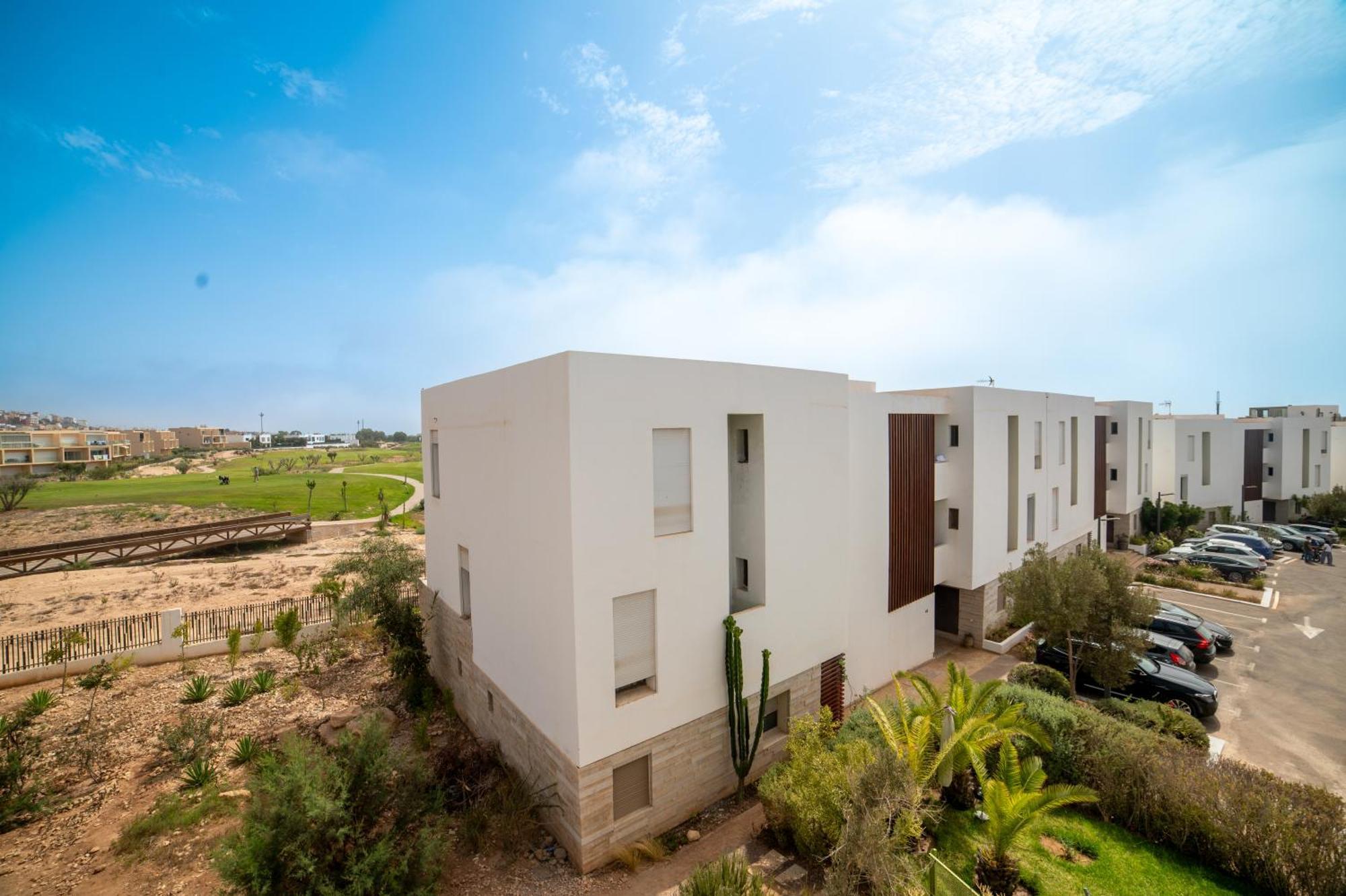 Golf View, Pool,2 Min Walk To Beach, Nakta Taghazout Ngoại thất bức ảnh